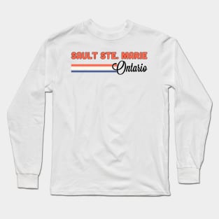 Sault Ste. Marie Long Sleeve T-Shirt
